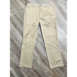 Dockers D1 Slim Fit Khaki Chinos Mens Size 38x34 Flat‎ Front Cotton Pants